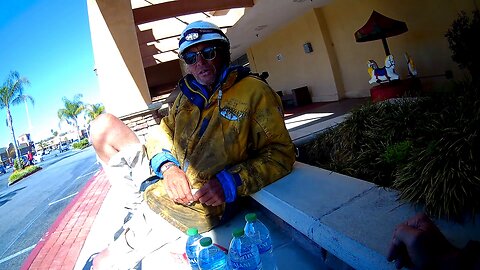 David Looking A Little Tore Up