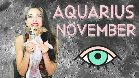 Aquarius November 2021 Horoscope in 3 Minutes!