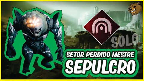 DESTINY 2 │ SEPULCRO SETOR PERDIDO MESTRE PLATINA COMPLETA
