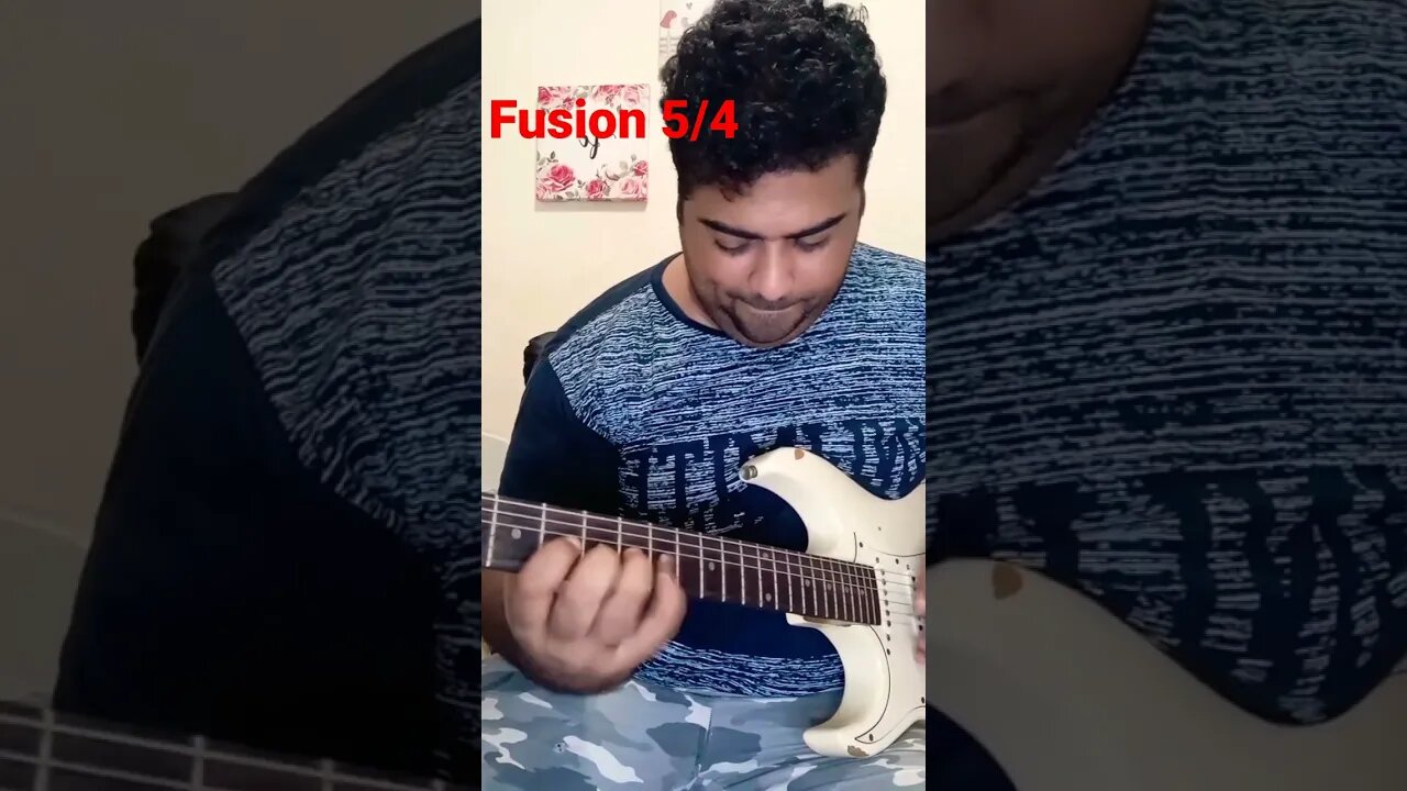 Fusion com numa base 5/4 #fusion #musica #guitarra #solo #jazz #fy