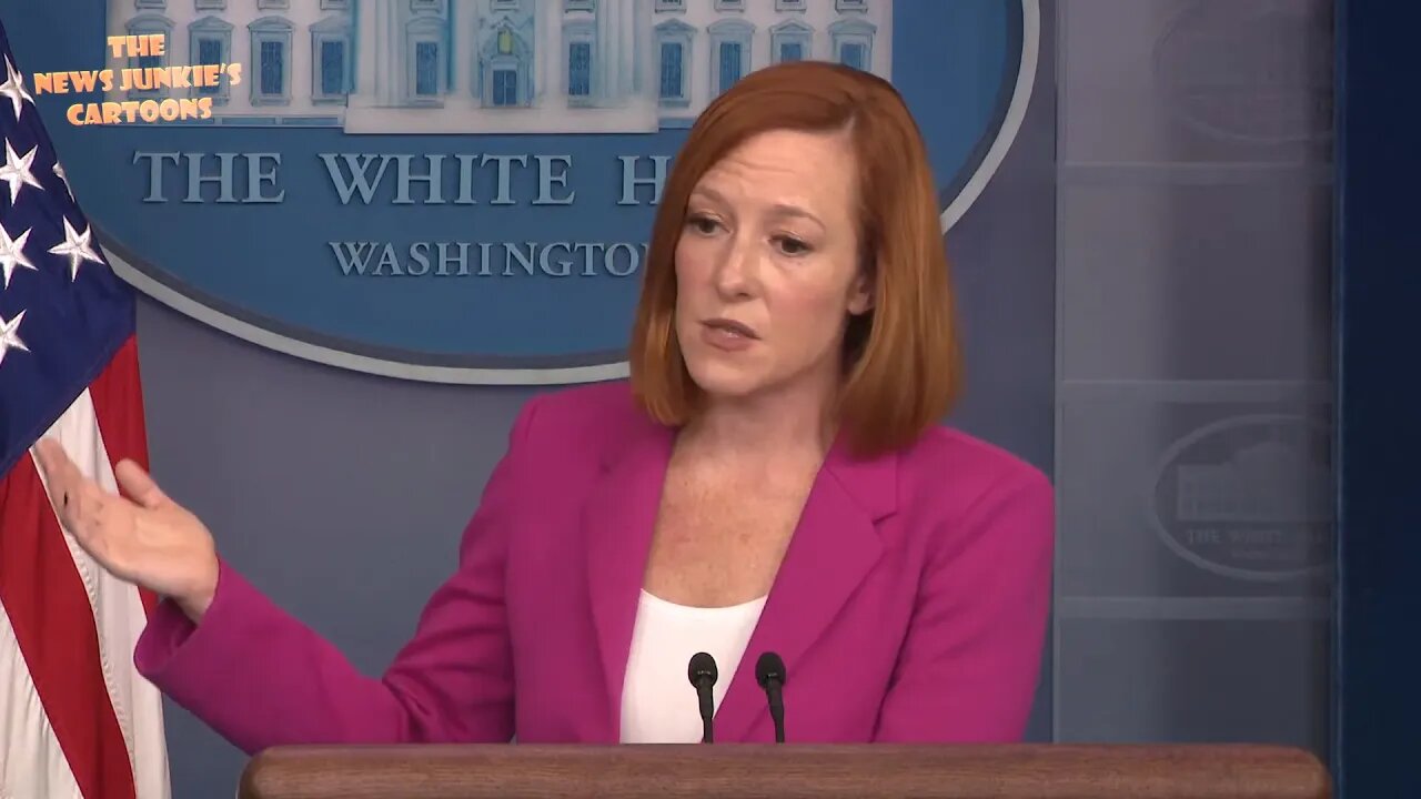 Psaki claims that Biden went to the border when he drove by through El Paso for a few mins in 2008.