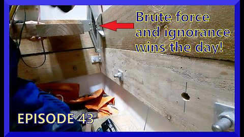 Secret Underground Bunker Retaining Wall Progress Episode 43