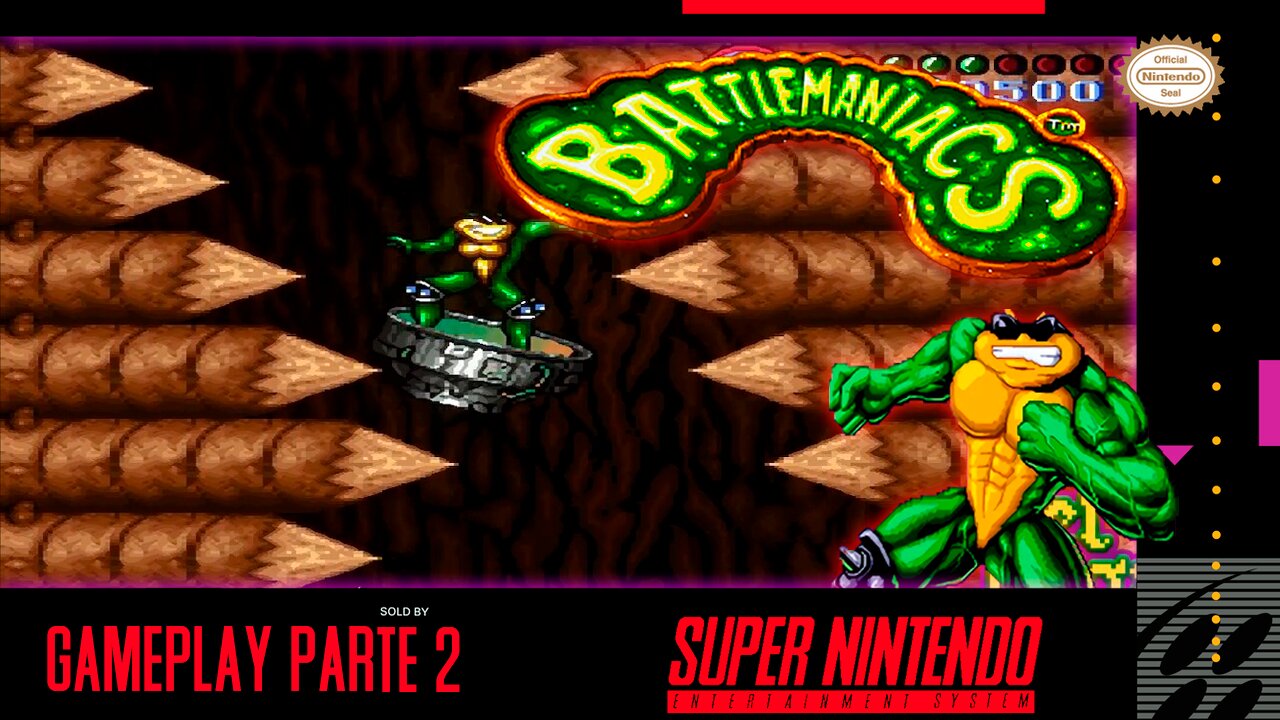 Battletoads in Battlemaniacs Parte 2 || 720P + 60FPS + SHADERS || #snes