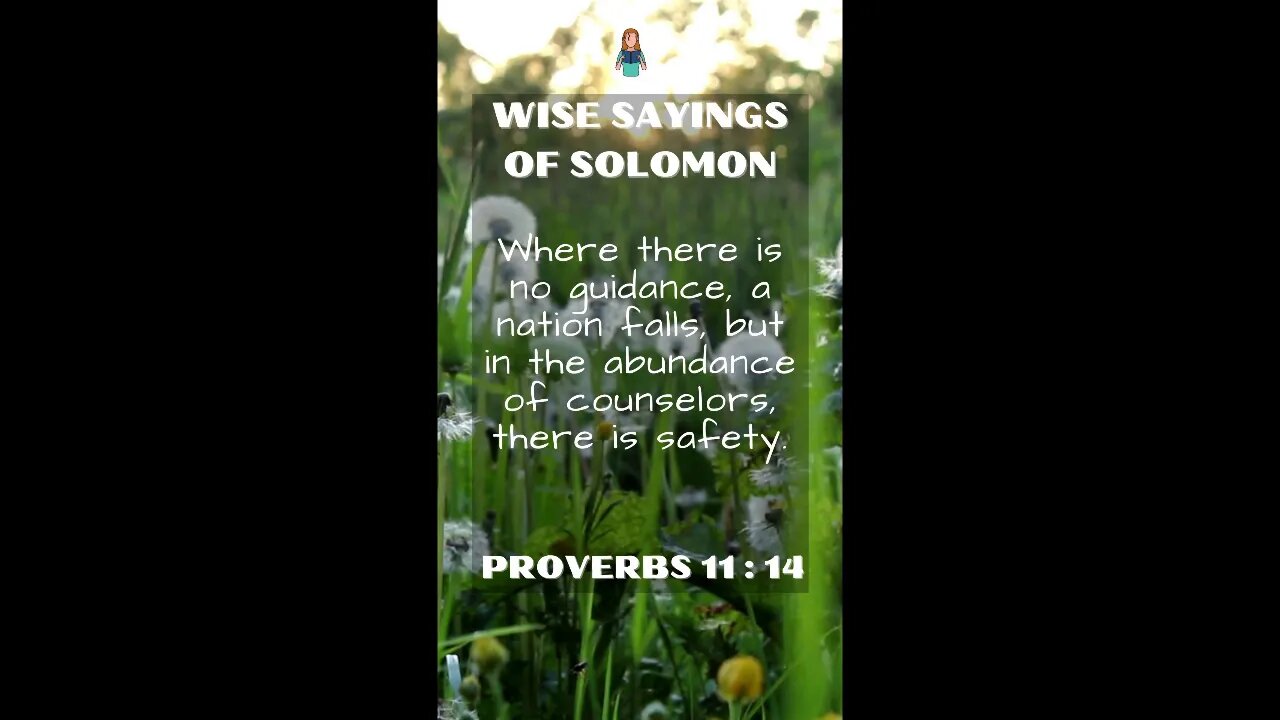 Proverbs 11:14 | Wise Sayings of Solomon