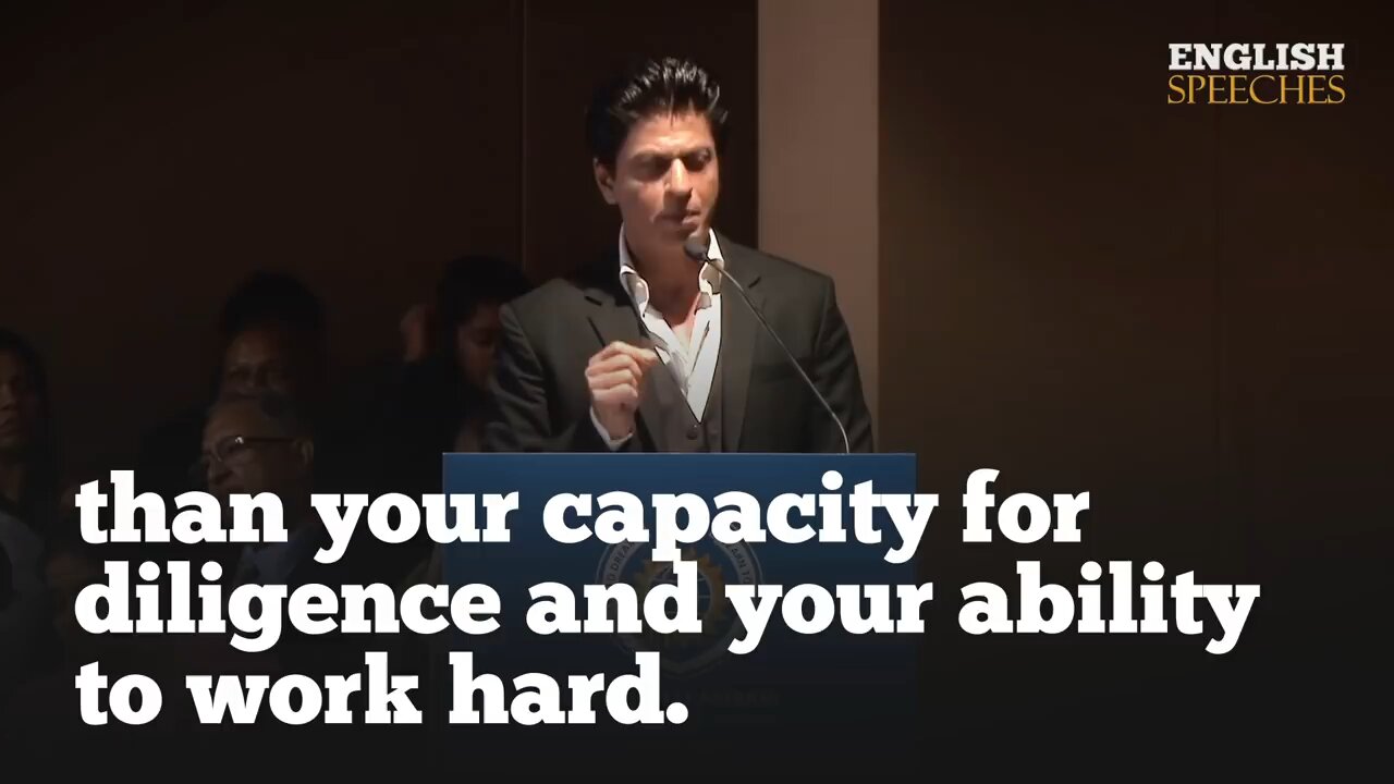 ENGLISH SPEECH | SHAH RUKH KHAN: Freedom to Be Yourself (English Subtitles)