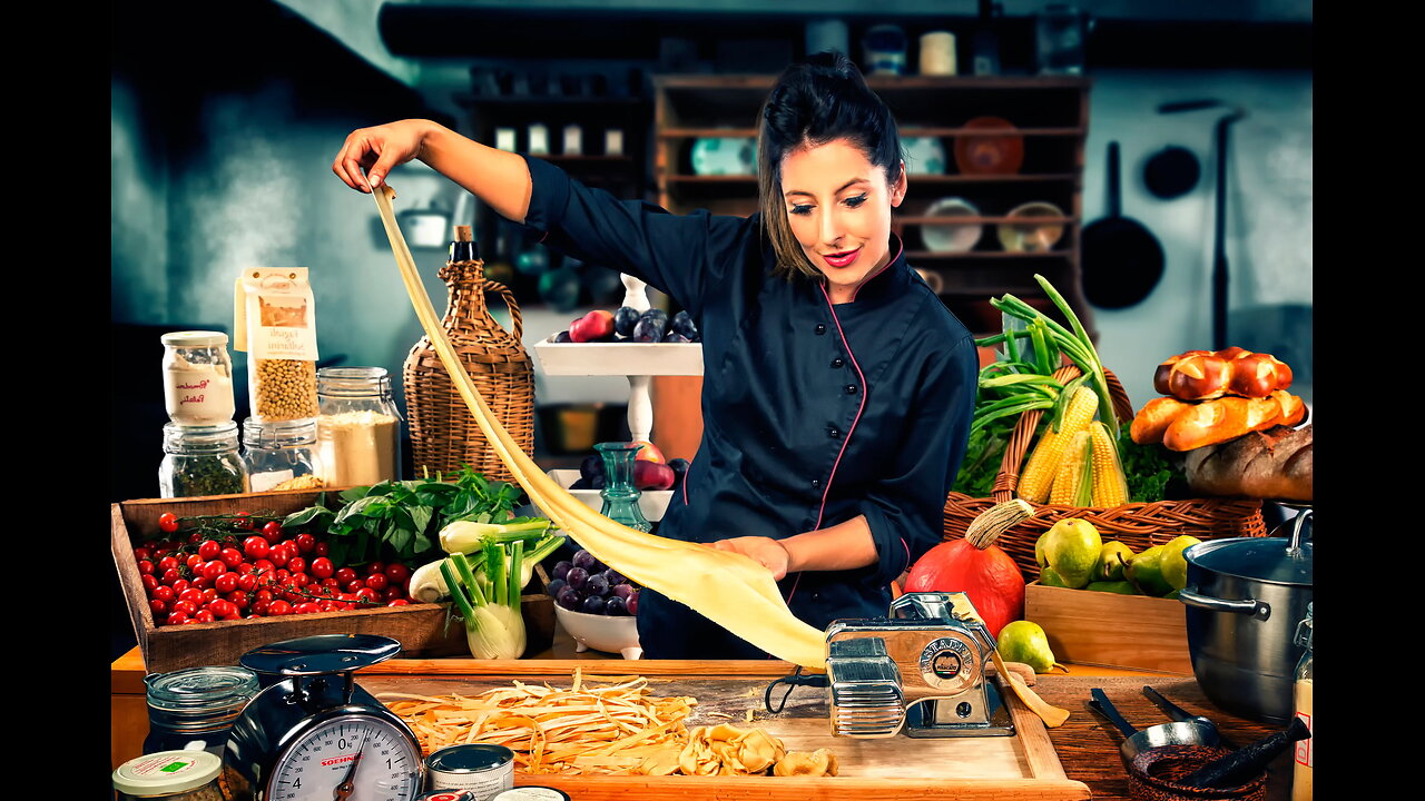 Fresh Pasta Making in Italian Street | Safe Food