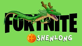 EU CONSEGUI INVOCAR O SHENLONG - Fortnite