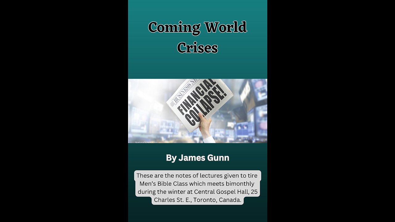 Coming World Crises, Part 5, by James Gunn