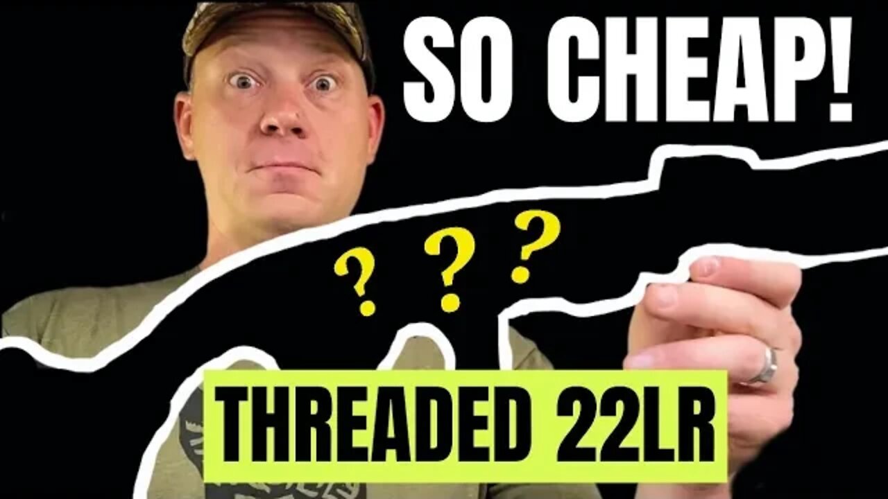 Cheapest, Threaded 22LR - At the Range! @GunBrand [Banish 22 suppressor]