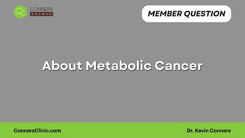 About Metabolic Cancer