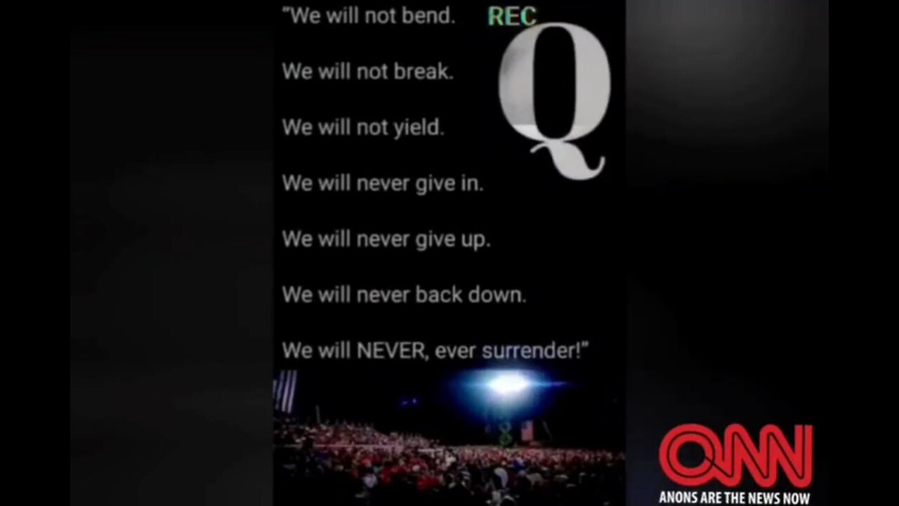 Q ~ We will Never Give Up