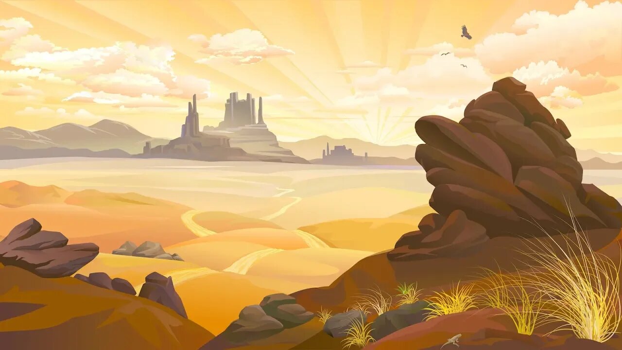 Relaxing Wild Western Music - The Whistling Desert | Soothing, Peaceful ★130