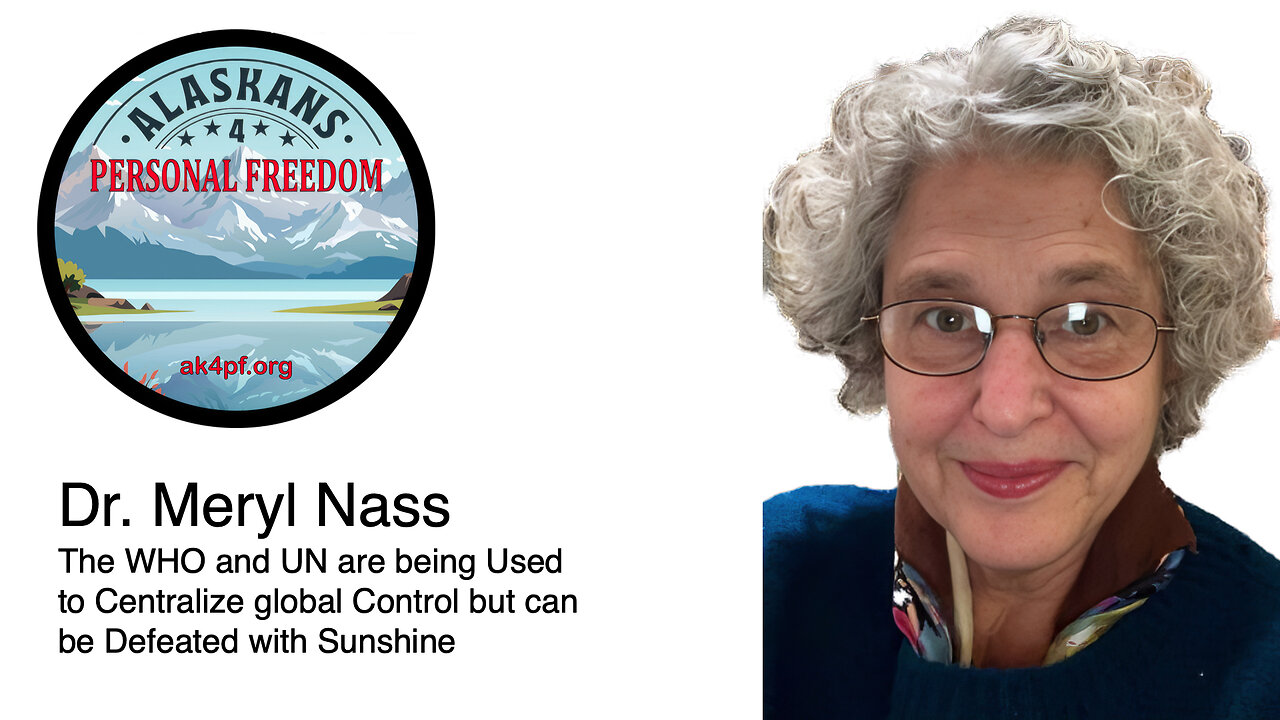 Dr. Meryl Nass - Alaskans 4 Personal Freedom Conference