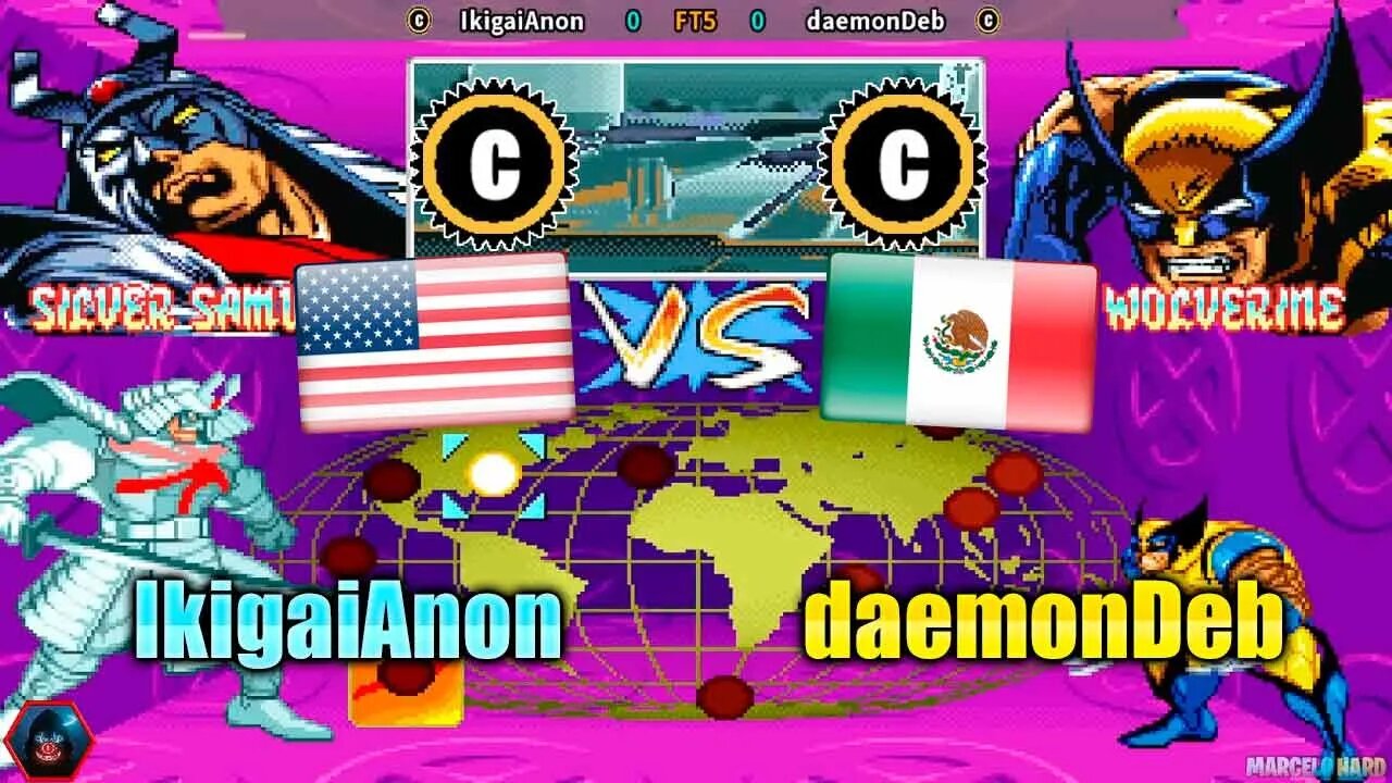 X-Men: Children of the Atom (IkigaiAnon Vs. daemonDeb) [U.S.A. Vs. Mexico]