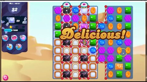 Candy Crush Level 4019 Talkthrough, 33 Moves 0 Boosters