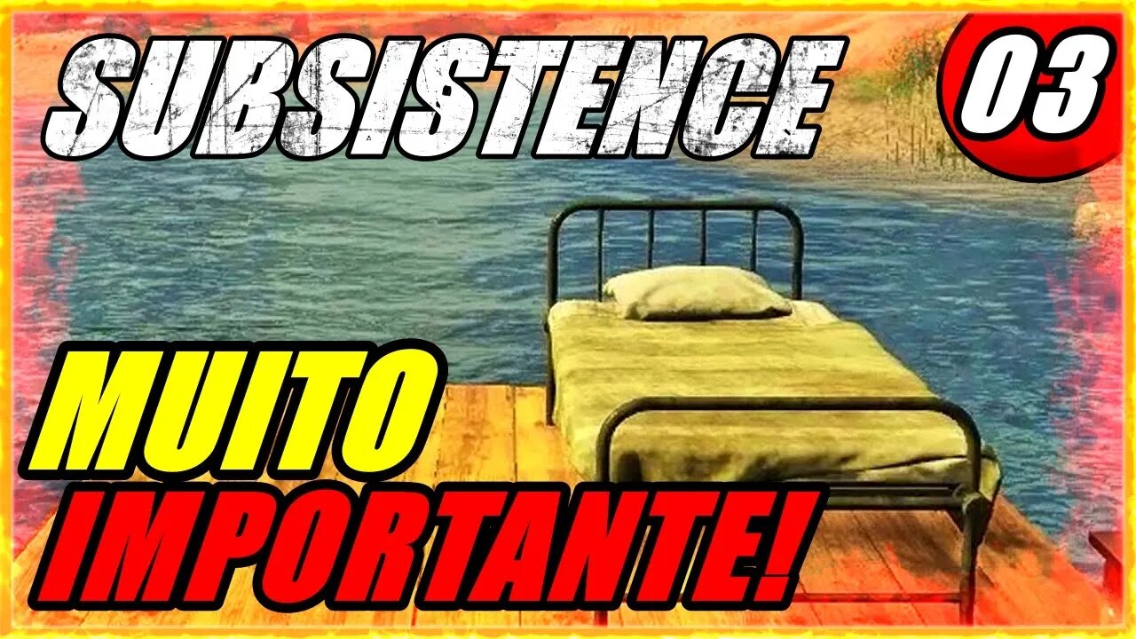 Subsistence - Como fazer uma Cama | Ativando respawn Será que deu Certo?