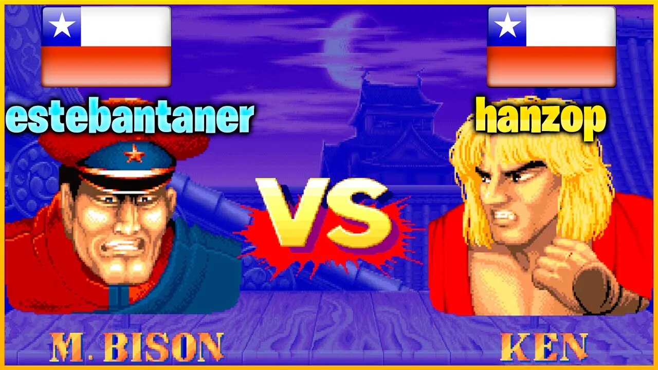 Street Fighter II': Champion Edition (estebantaner Vs. hanzop) [Chile Vs. Chile]