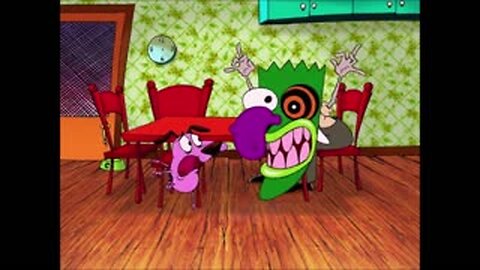 Courage The Cowardly Dog: Mask Scare Moments - The Nostalgia Guy