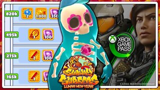 Subway Surfers Ano Novo Lunar 2022 | 25 Milhões com Gamepass | Recorde com Bob the Blob