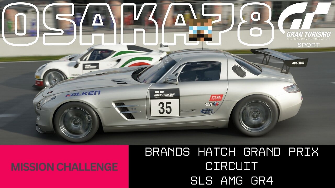 Osaka78 on GT SPORT Brands Hatch Grand Prix Circuit SLS AMG Gr4