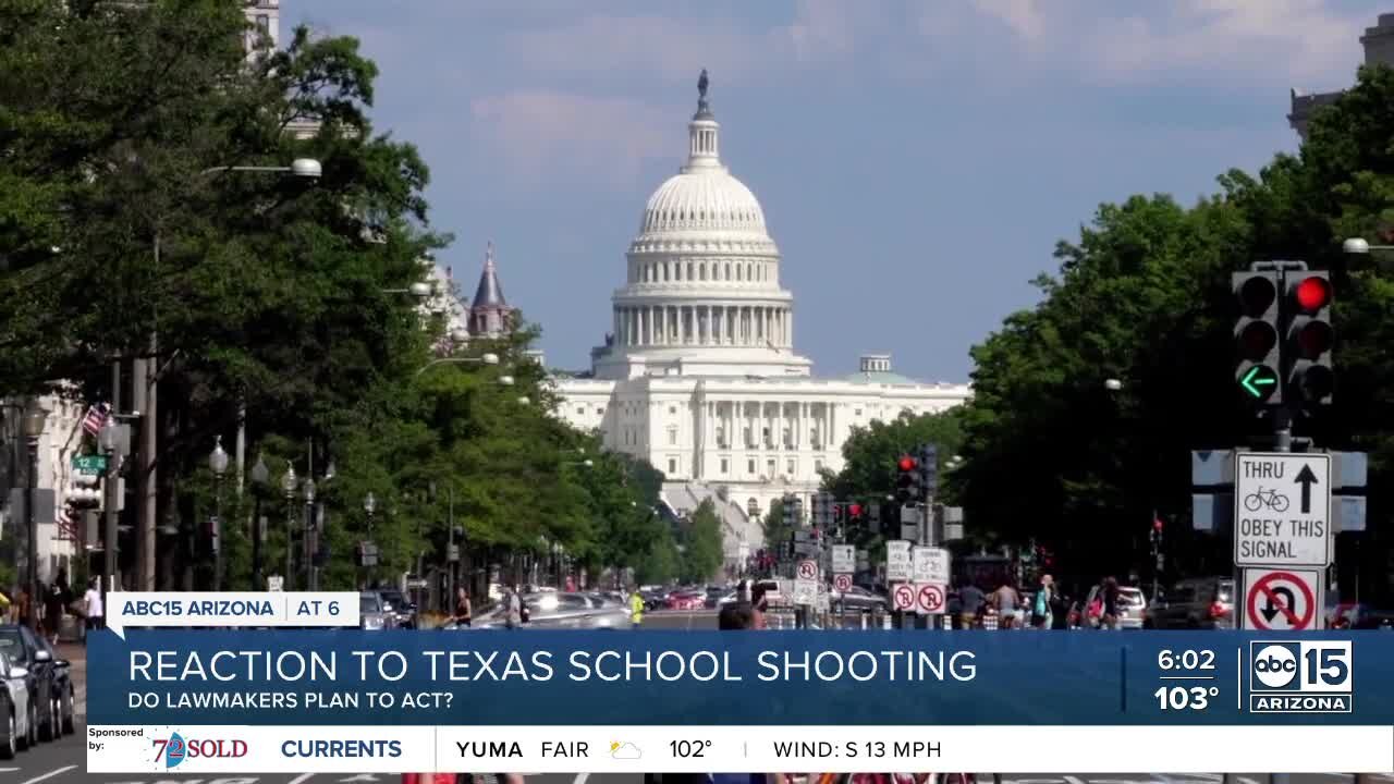 Do Arizona lawmakers plan to act on gun legislation after Texas school shooting?