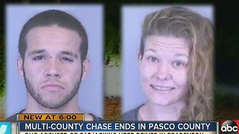 Pasco K9s track down car jacking suspects