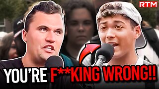 College Liberal Starts STRUGGLING as Charlie Kirk WRECKS His Argument!