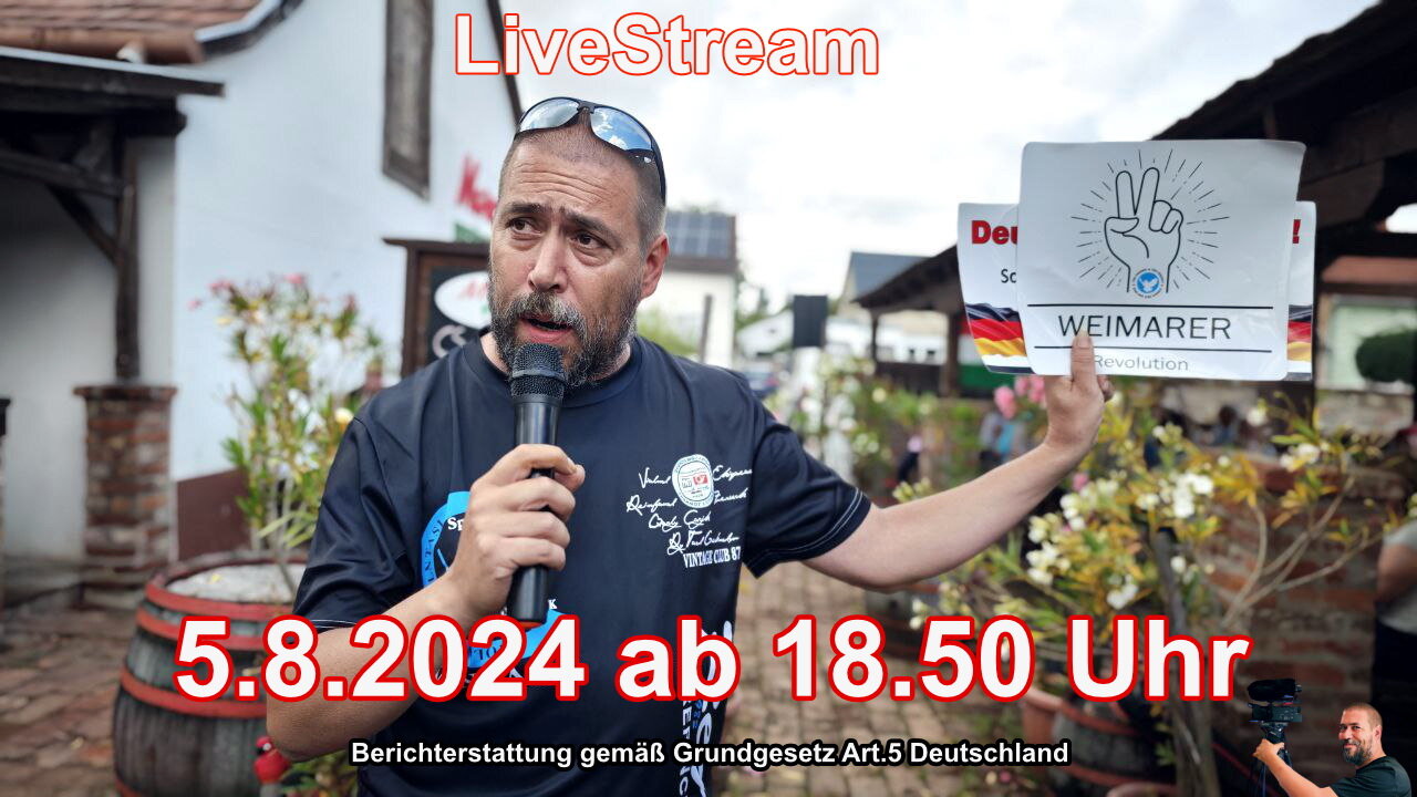 Live Stream on 5.8.2024 from WEIMAR