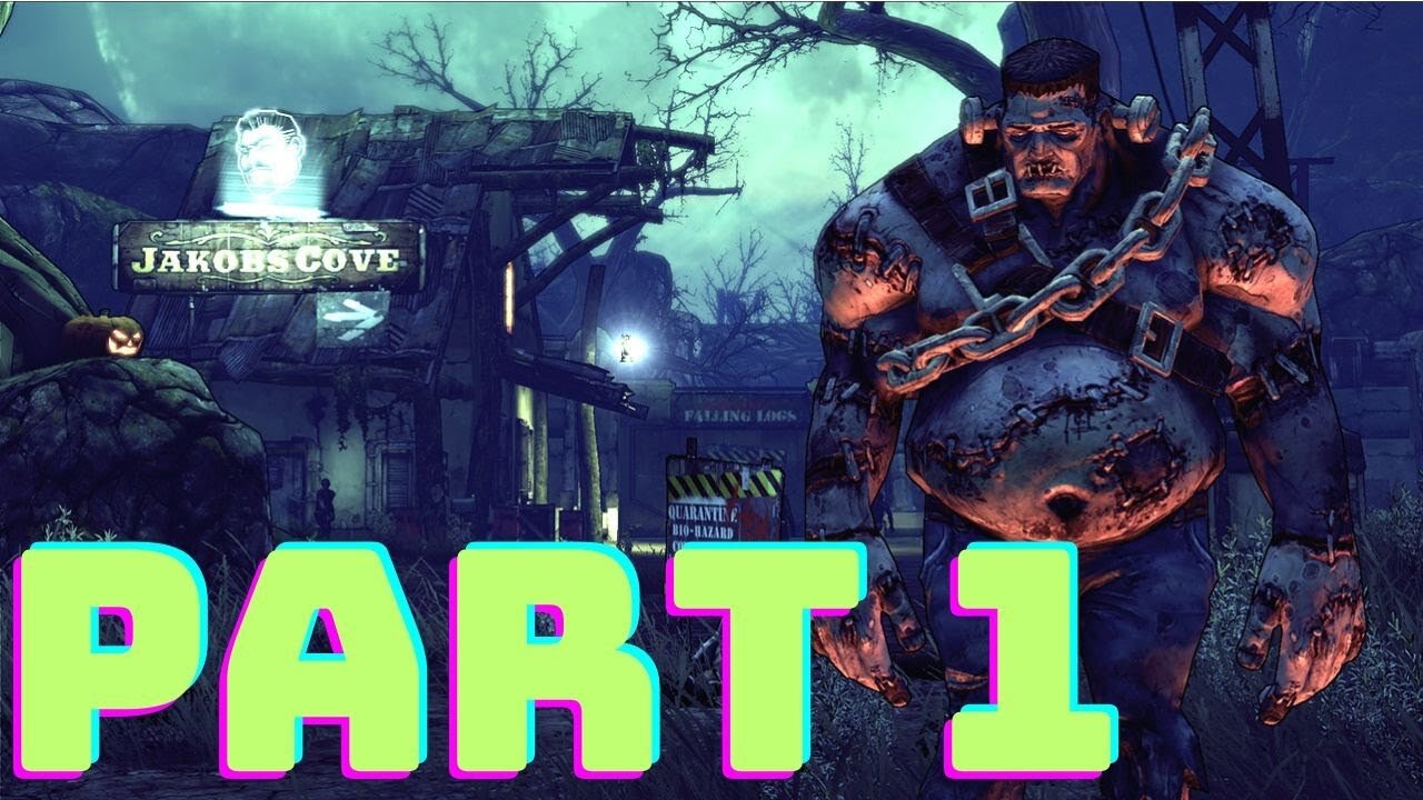 Borderlands The Zombie Island of Dr. Ned- PART 1 MAIN MISSIONS + Optional missions - No Commentary