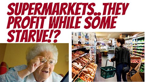 Aren't we in a 'cost of living' crisis? Supermarkets huge profits.