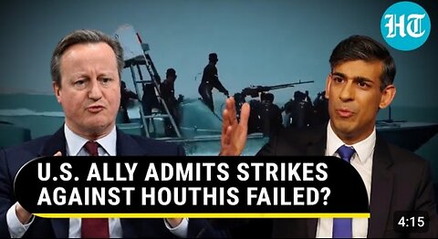 U.S., UK Fail Against Houthis? Britain Seeks China's Help; 'Pressure Iran To Control Rebels'