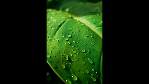 Calming rain sound