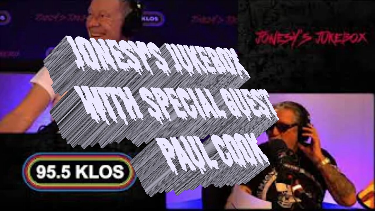 Paul Cook in-studio on Jonesy s Jukebox