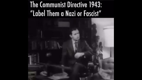 1943 prediction of commie infiltration