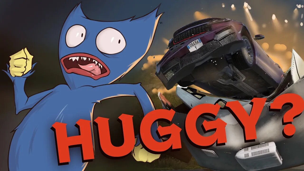 Huggy Wuggy vs Car | Poppy Playtime | Car Crash Compilation With Music | Scream Video | Games #2022