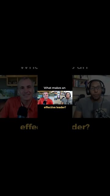 What makes an EFFECTIVE leader?