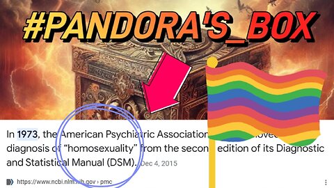 How LGBTQIA/"?" Opened PANDORA'S BOX!...