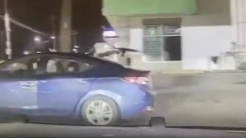 Lady Cop Dashes FROM Danger