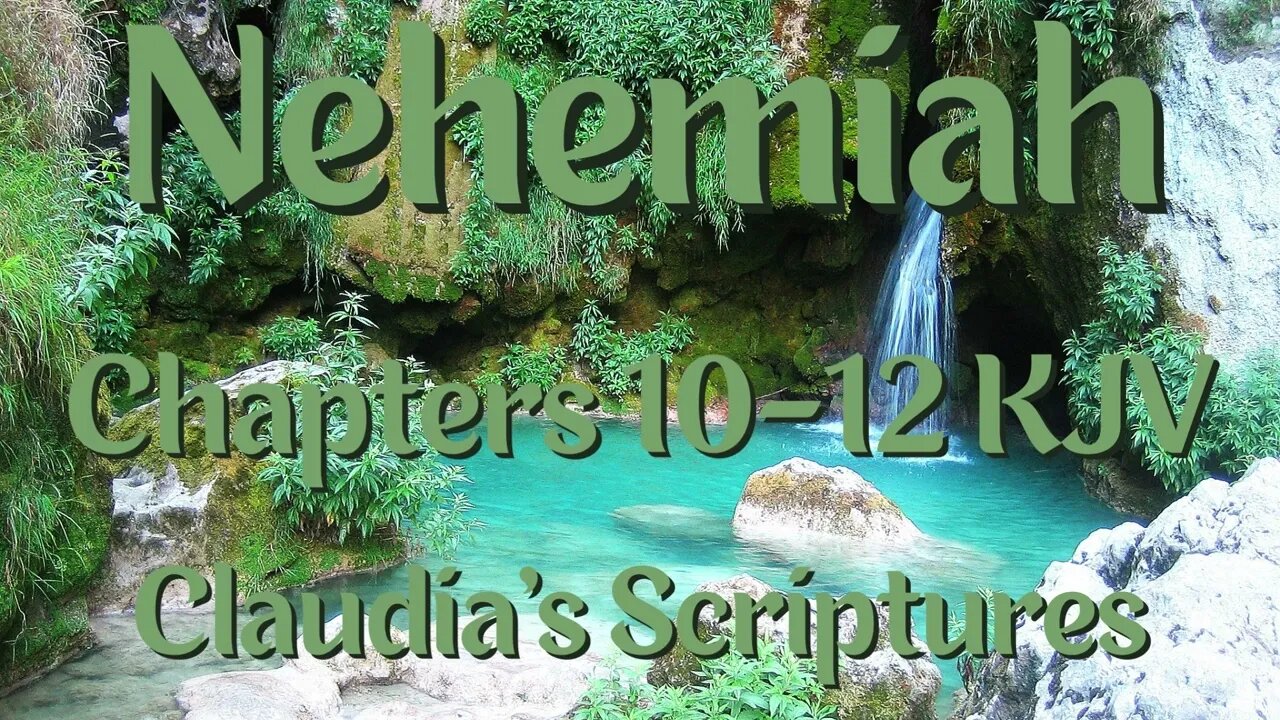 The Bible Series Bible Book Nehemiah Chapters 10-12 Audio