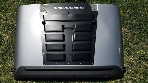 Part 1 Jeep Wrangler Unlimited JKU Rugged Ridge 17759.10 Black Hood Vent Insert Install From Amazon