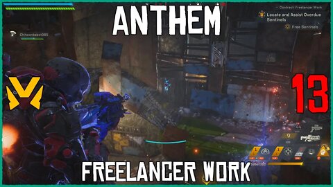 Anthem Xbox One X Gameplay - Contract: Freelancer Work. Played with the Ranger Javelin