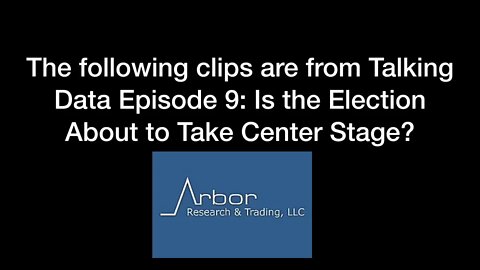 Join us next week for a LIVE edition of Talking Data covering the Election - Link in the description