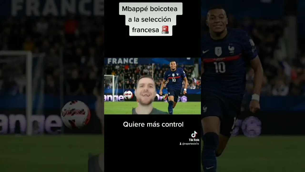 Mbappé boicotea a la selección francesa 🚨