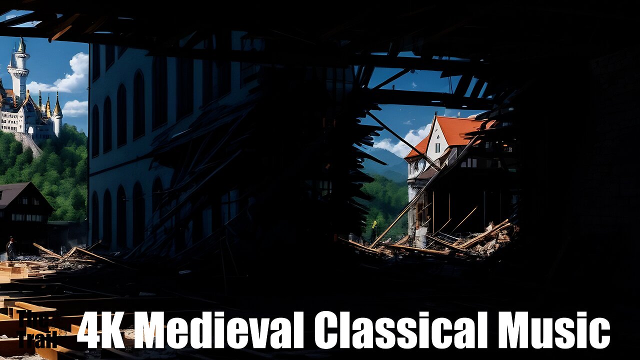 4K Medieval Classical Music - Peace in the Realm | A.I. Audio Reactive Realistic | Peace Restoration