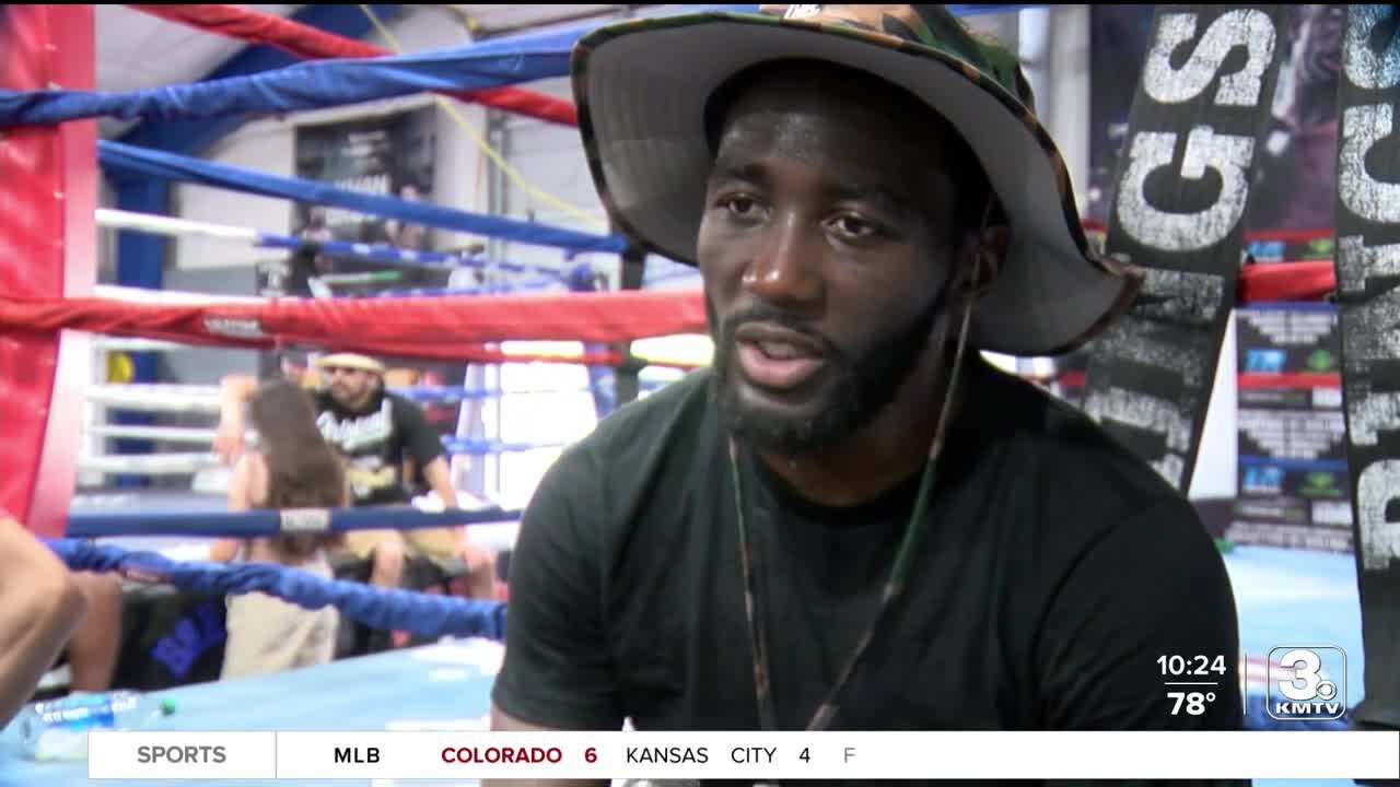 Terence 'Bud' Crawford confident going into July fight with Errol Spence Jr.