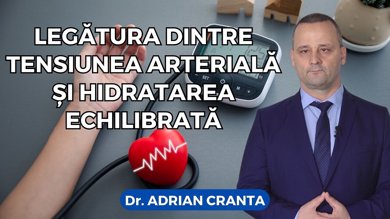 Legătura dintre tensiunea arterială și hidratarea echilibrată