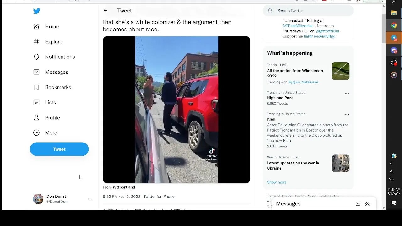 "U WHITE COLONIZER!" TRIGGERED Leftie Snaps On White Lady In Fit Of Road Rage