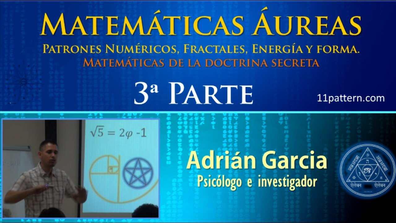 FORMACIÓN MATEMÁTICAS ÁUREAS 3ª Parte - Adrián García