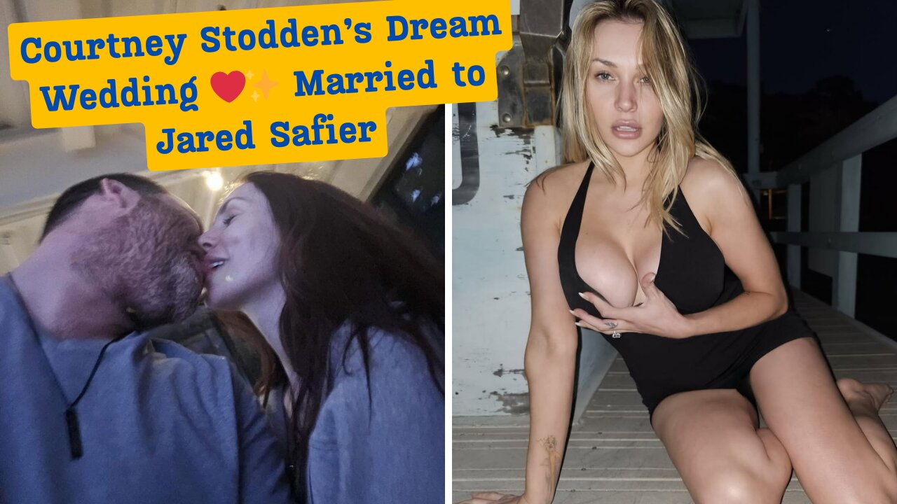 Courtney Stodden’s Fairytale Wedding to Emmy-Winning Producer Jared Safier