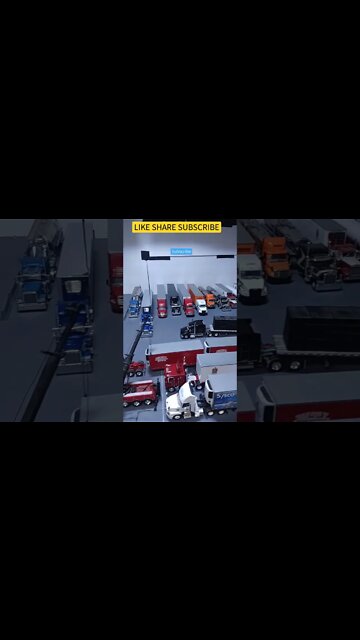 Truck Stop and Heavy Equipment Yard 1/64 Diecast Diorama Had Never Looked Better DCP First Gear